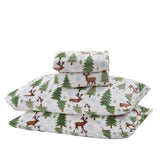 4-Piece Printed Plush Sheet - Velvet Luxe Collection-Sheets-Parc Decor