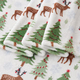 4-Piece Printed Plush Sheet - Velvet Luxe Collection-Sheets-Parc Decor