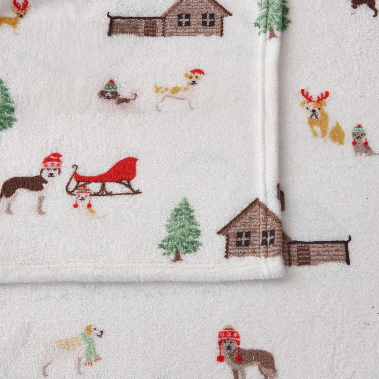 4-Piece Printed Plush Sheet - Velvet Luxe Collection-Sheets-Parc Decor