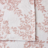 4-Piece Printed Plush Sheet - Velvet Luxe Lattice Collection-Sheets-Parc Decor