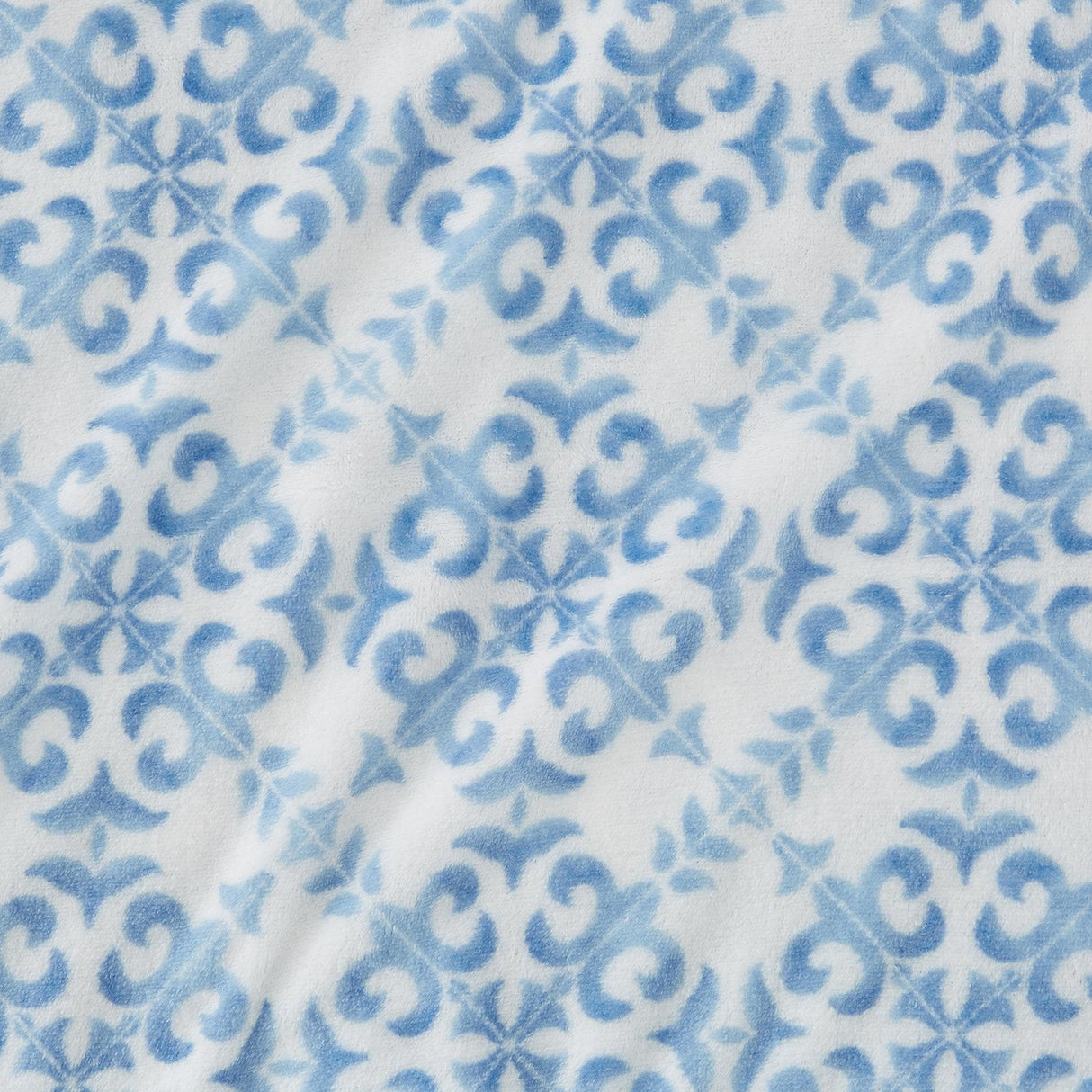 4-Piece Printed Plush Sheet - Velvet Luxe Lattice Collection-Sheets-Parc Decor