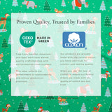 4-Piece Turkish Cotton Christmas Flannel Sheet - Whittaker Collection-Sheets-Parc Decor