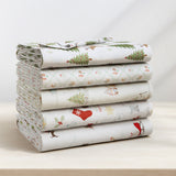 4-Piece Turkish Cotton Christmas Flannel Sheet - Whittaker Collection-Sheets-Parc Decor