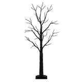 4’ Pre-Lit Artificial Halloween Twig Tree with 240 Orange & Purple LED Lights-Tree-Parc Decor