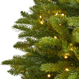 4’ Sierra Spruce “Natural Look” Artificial Christmas Tree with 150 Clear LED Lights-Christmas Tree-Parc Decor