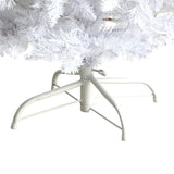 4’ Slim White Artificial Christmas Tree with 100 Warm White LED Lights and 293 Bendable Branches-Christmas Tree-Parc Decor