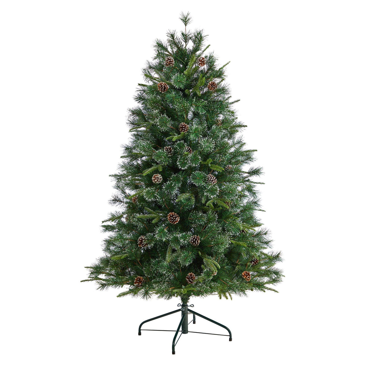 4’ Snowed Tipped Clermont Pine Artificial Christmas Tree-Christmas Tree-Parc Decor