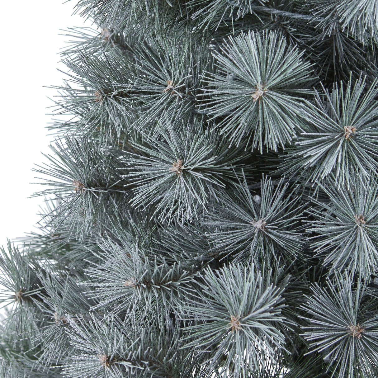 4' Snowy Mountain Pine Artificial Christmas Tree with 150 LED Lights and Decorative Planter-Christmas Tree-Parc Decor