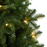 4’ South Carolina Spruce Christmas Tree with 200 White Warm Lights and 848 Bendable Branches-Christmas Tree-Parc Decor