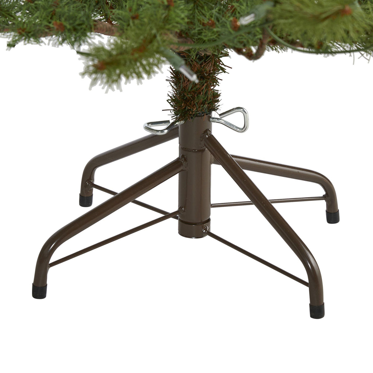 4’ Vancouver Mountain Pine Artificial Christmas Tree with 100 Clear Lights and 374 Bendable Branches-Christmas Tree-Parc Decor