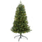 4' Vermont Fir Artificial Christmas Tree with 100 Clear LED Lights-Christmas Tree-Parc Decor