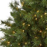 4’ Wyoming Mixed Pine Artificial Christmas Tree with 250 Clear Lights and 462 Bendable Branches-Christmas Tree-Parc Decor