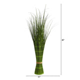 40” Onion Grass Artificial Plant-Parc Decor