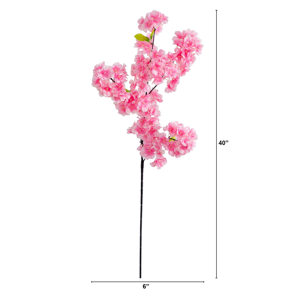 40" Artificial Cherry Blossom Flower - Set of 3-Stem-Parc Decor