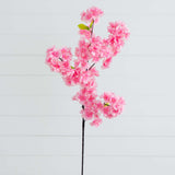 40" Artificial Cherry Blossom Flower - Set of 3-Stem-Parc Decor