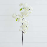 40" Artificial Cherry Blossom Flower - Set of 3-Stem-Parc Decor