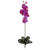 40” Large Orchid Phalaenopsis Artificial Flower (Set of 3)-Stem-Parc Decor