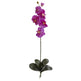 40” Large Orchid Phalaenopsis Artificial Flower (Set of 3)-Stem-Parc Decor