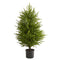 40” Norfolk Island Pine “Natural Look” Artificial Christmas Tree-Christmas Tree-Parc Decor