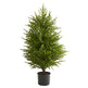 40” Norfolk Island Pine “Natural Look” Artificial Christmas Tree-Christmas Tree-Parc Decor