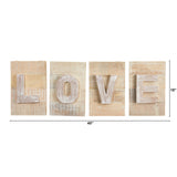 40” Rustic Farmhouse “LOVE” Wall Art Decor-Wall Decor-Parc Decor