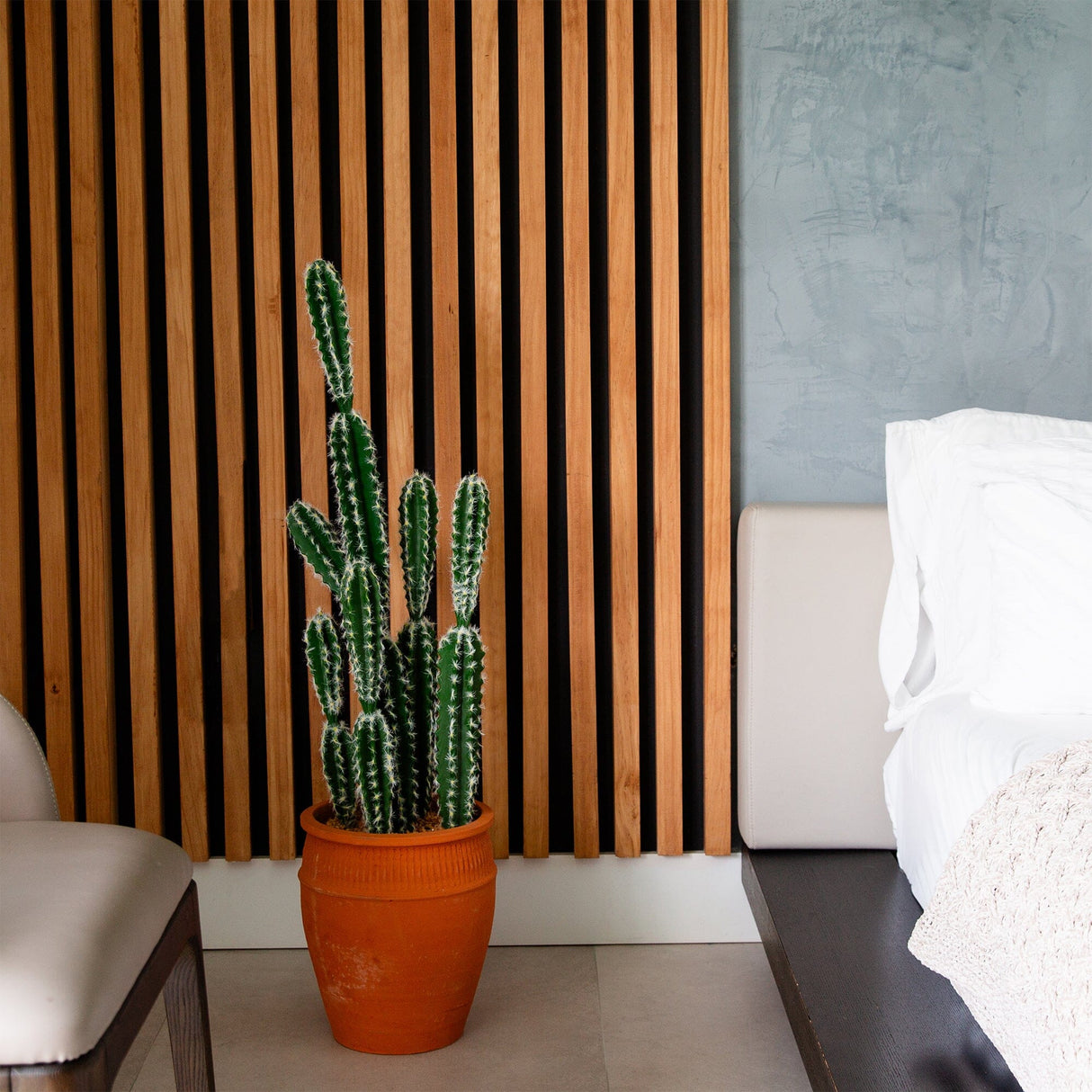 41” Artificial Cactus in Terracotta Planter-Plant in Planter-Parc Decor