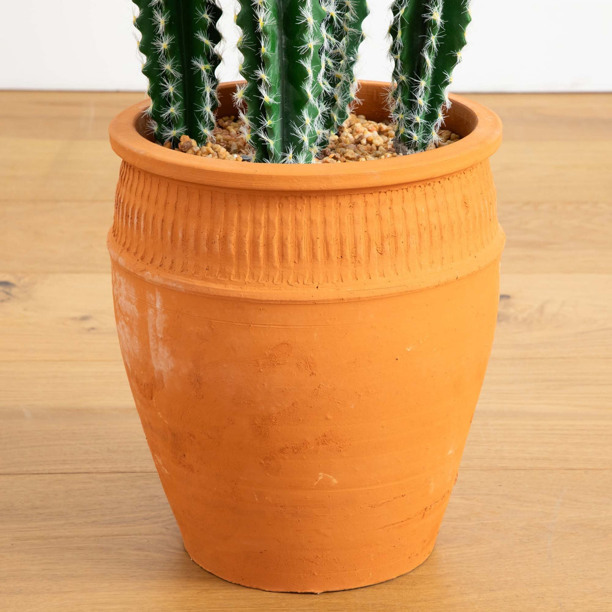 41” Artificial Cactus in Terracotta Planter-Plant in Planter-Parc Decor