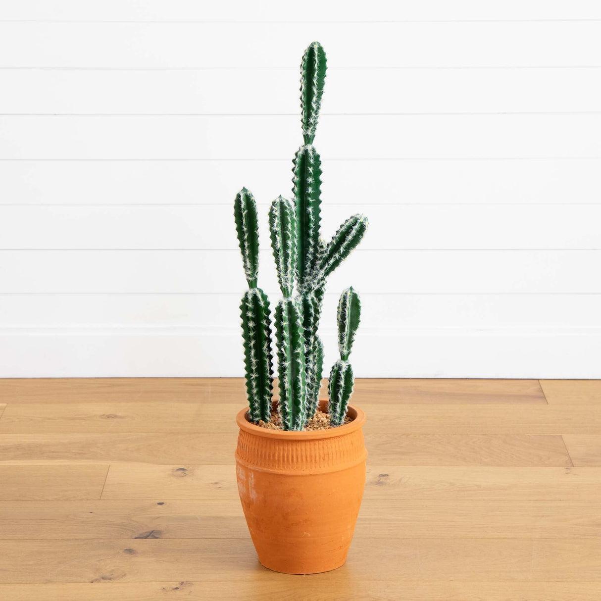 41” Artificial Cactus in Terracotta Planter-Plant in Planter-Parc Decor