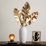 42" Artificial Palm Gold Stems - Set of 3-Stem-Parc Decor