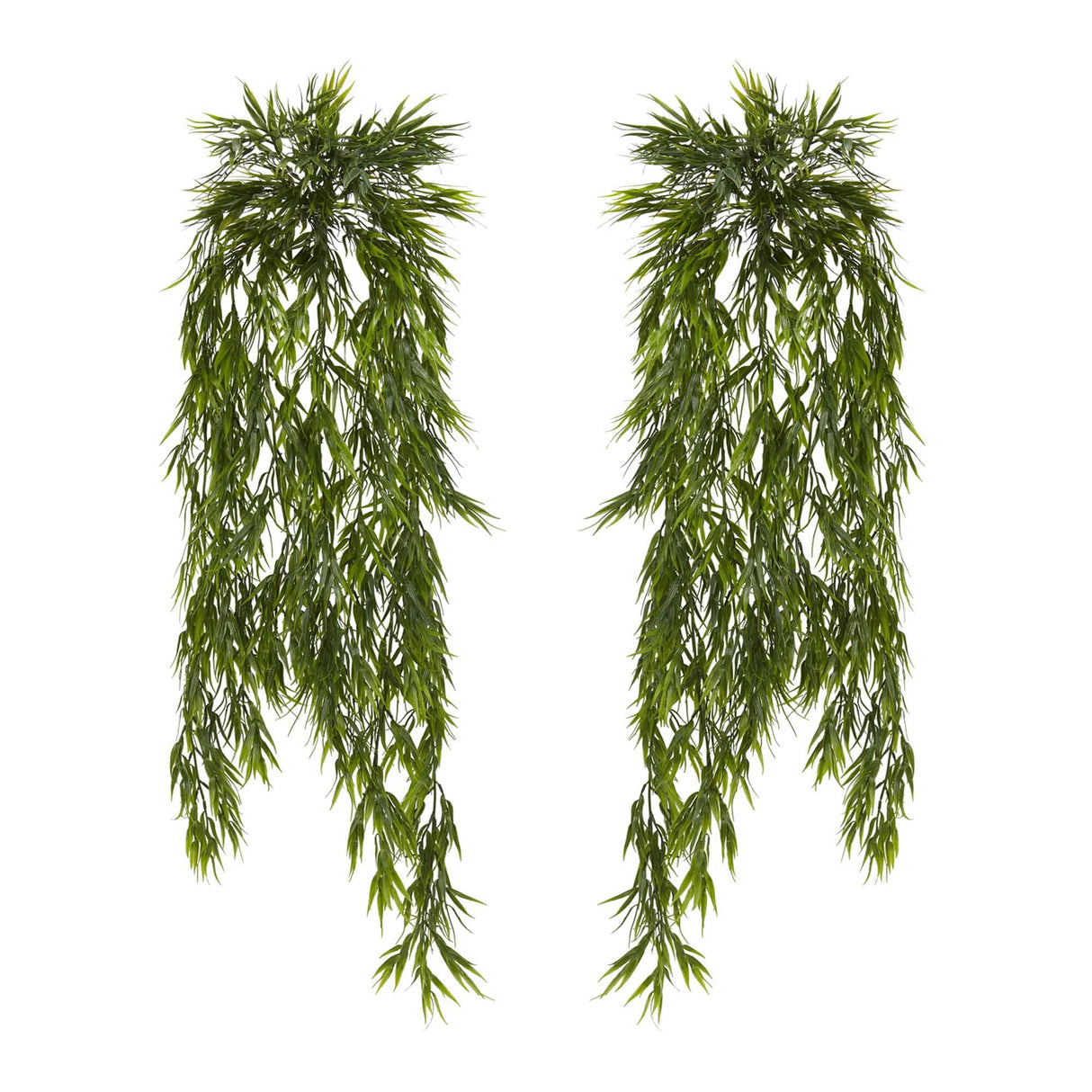 43” Mini Bamboo Hanging Bush (Set of 2)-Parc Decor