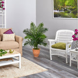 45” Areca Palm Artificial Tree in in Terra-Cotta Planter (Real Touch)-Parc Decor