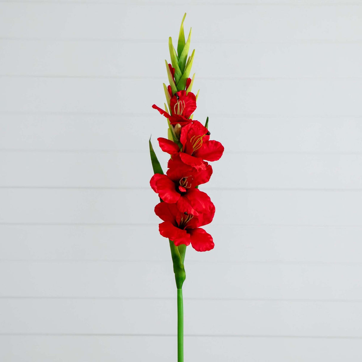 45" Artificial Gladiolus Flower Stems - Set of 3-Stem-Parc Decor