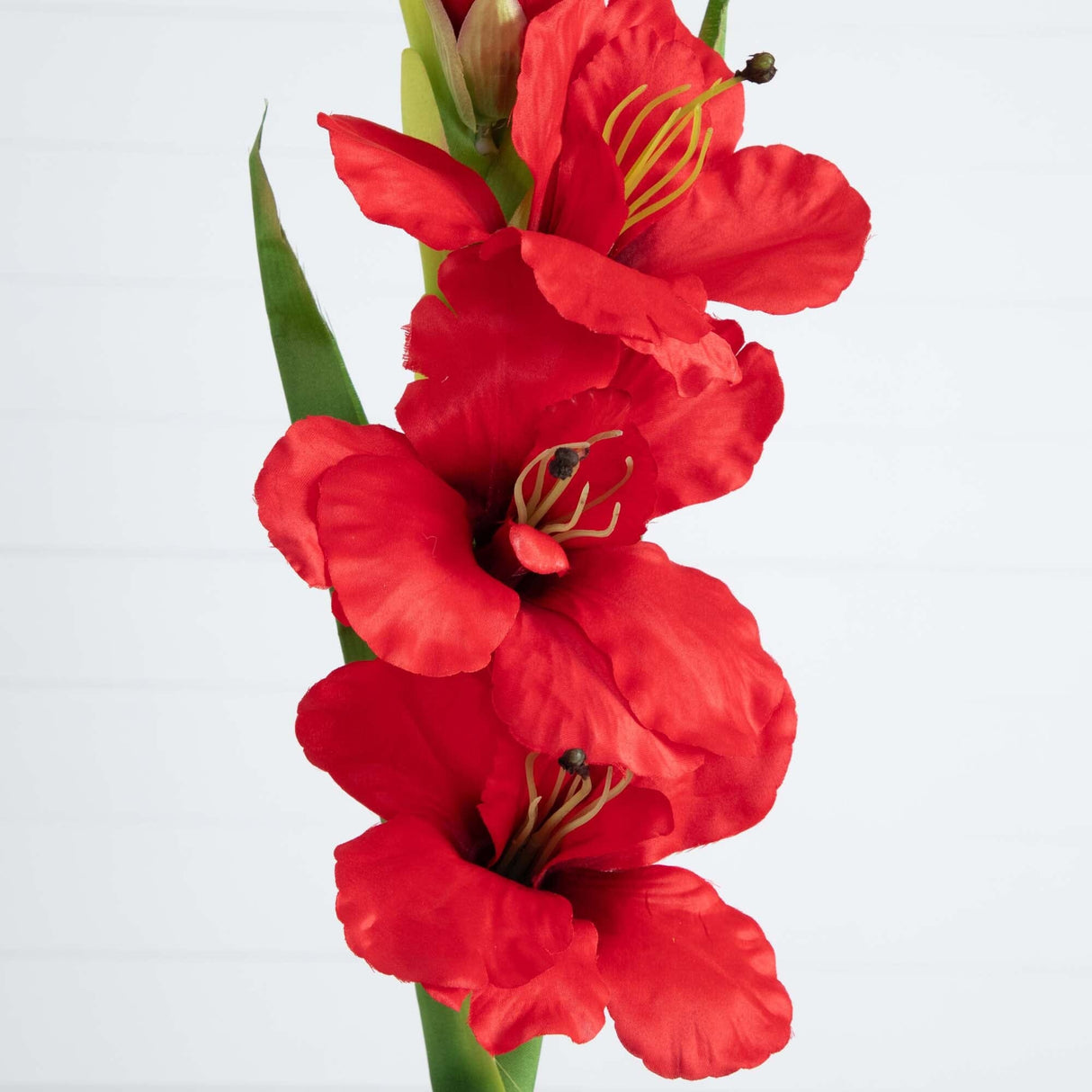 45" Artificial Gladiolus Flower Stems - Set of 3-Stem-Parc Decor