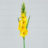 45" Artificial Gladiolus Flower Stems - Set of 3-Stem-Parc Decor
