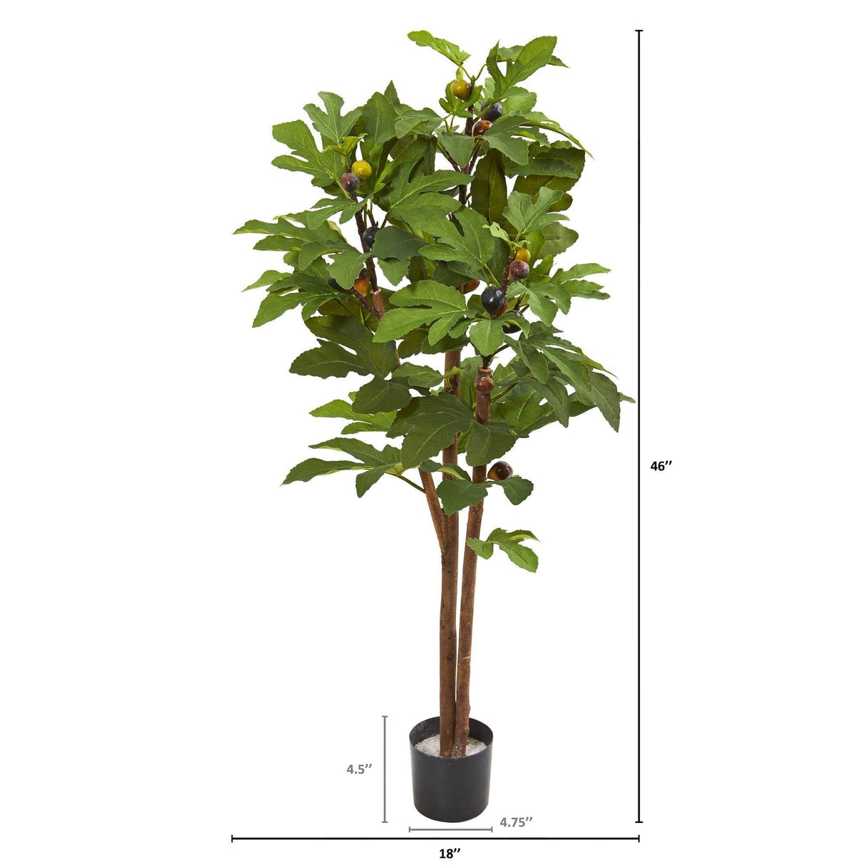 46” Fig Artificial Tree-Parc Decor