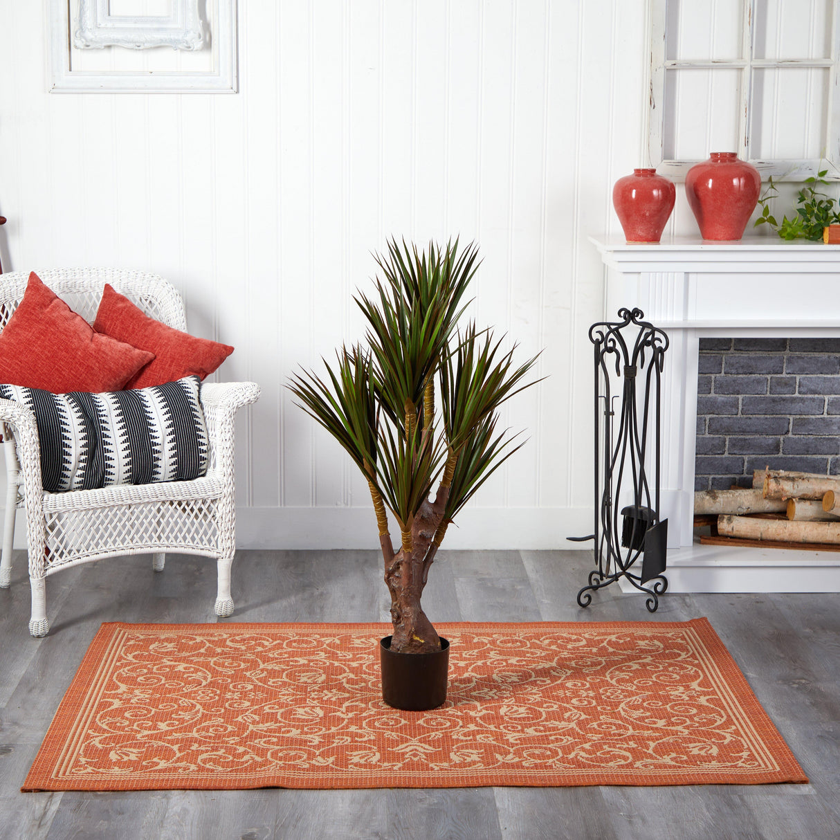 46” Yucca Artificial Tree UV Resistant (Indoor/Outdoor)-Parc Decor