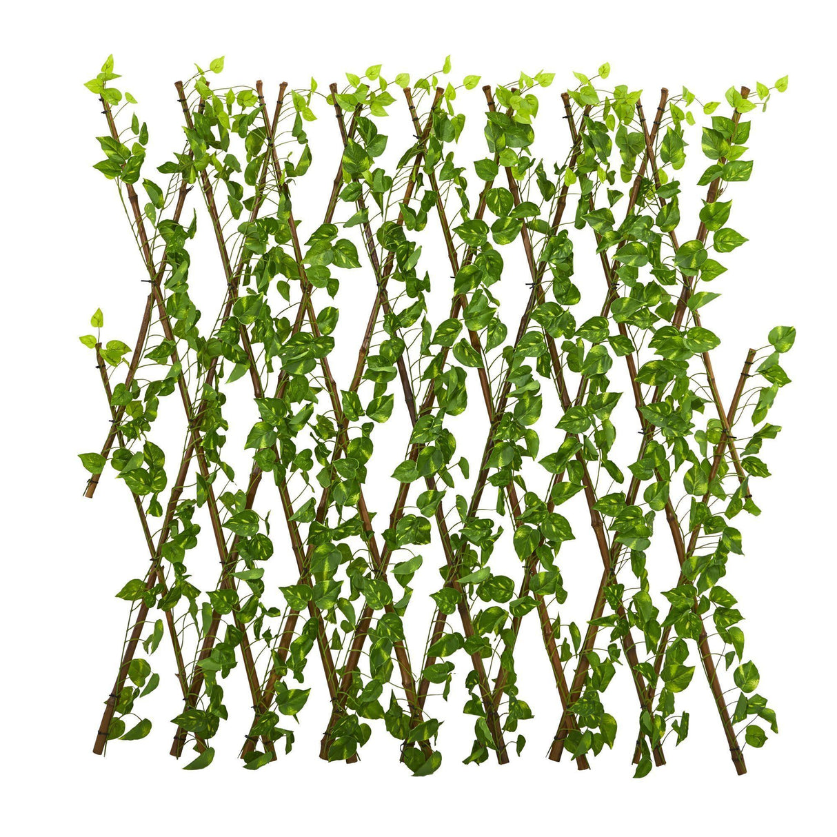 47” Pothos Expandable Fence UV Resistant & Waterproof Trellis-Parc Decor