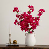 47" Artificial Bougainvillea Flower Stems - Set of 3-Stem-Parc Decor