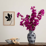 47" Artificial Bougainvillea Flower Stems - Set of 3-Stem-Parc Decor
