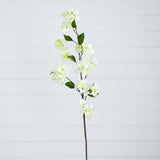 47" Artificial Bougainvillea Flower Stems - Set of 3-Stem-Parc Decor