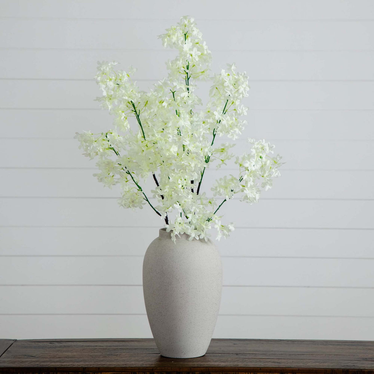 47" Artificial Cherry Blossom Flower - Set of 3-Stem-Parc Decor