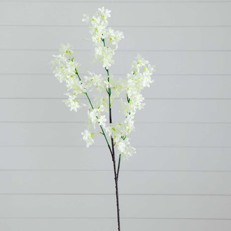 47" Artificial Cherry Blossom Flower - Set of 3-Stem-Parc Decor