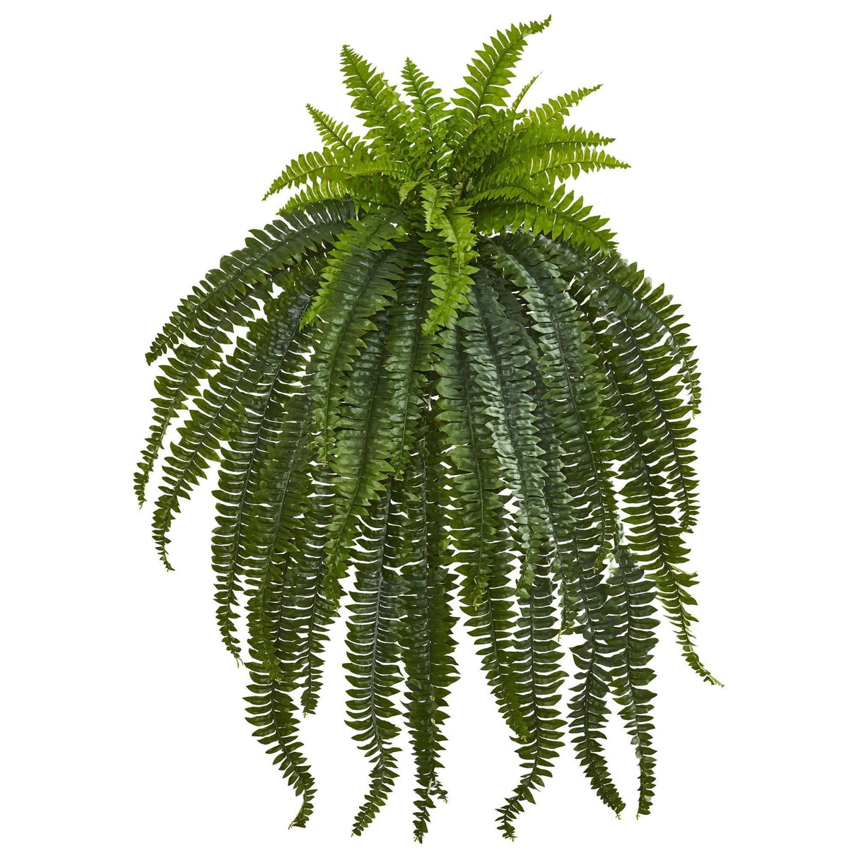 48” Boston Fern Artificial Hanging Plant-Parc Decor