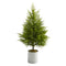 49” Norfolk Island Pine “Natural Look” Artificial Christmas Tree-Christmas Tree-Parc Decor