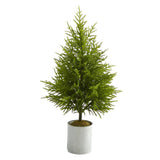 49” Norfolk Island Pine “Natural Look” Artificial Christmas Tree-Christmas Tree-Parc Decor