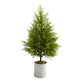49” Norfolk Island Pine “Natural Look” Artificial Christmas Tree-Christmas Tree-Parc Decor