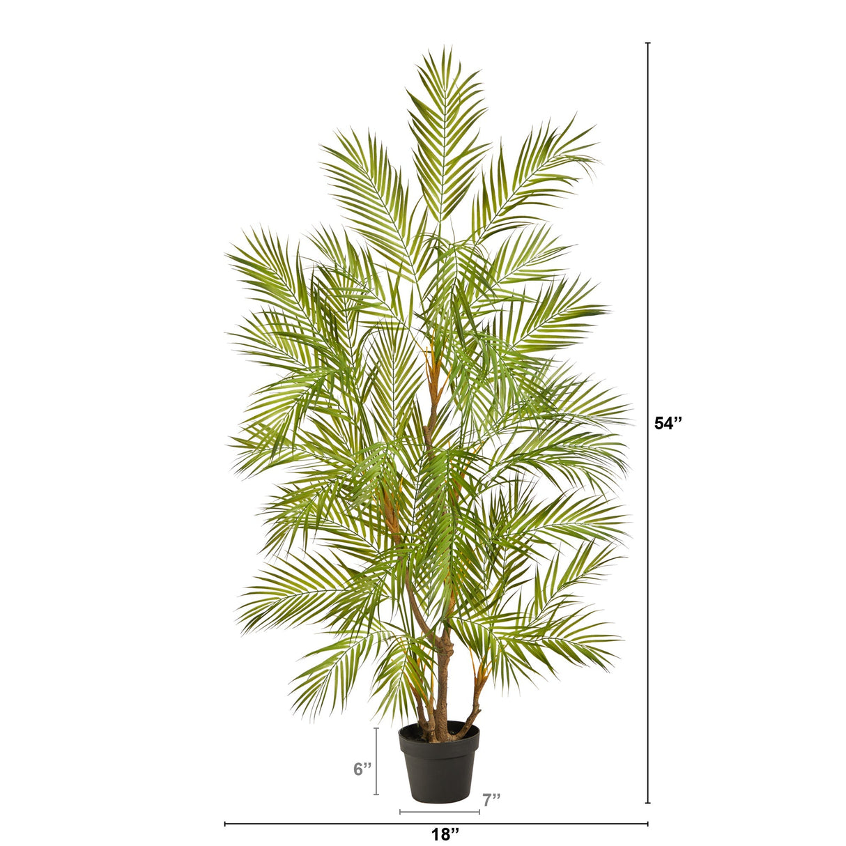4.5’ Areca Artificial Palm Tree-Parc Decor