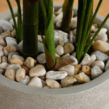 4.5’ Areca Palm Artificial Tree in Sand Colored Planter-Parc Decor