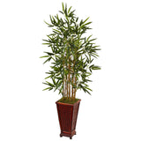 4.5’ Bamboo Tree in Decorative Planter-Parc Decor