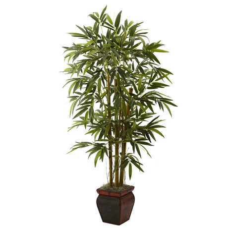 4.5’ Bamboo w/Decorative Planter-Parc Decor